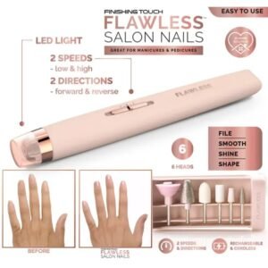 Rechargeable Salon Nails Kit Electronic Nail Filer