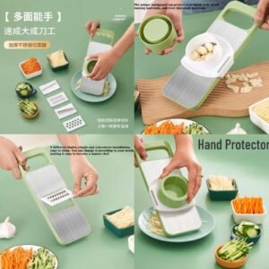 Manual Food Grater & Slicer – Multi-Functional