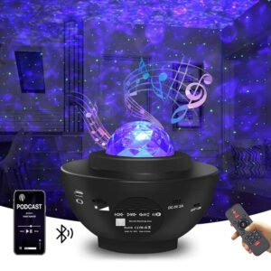 Galaxy Projector Star Light Speaker With Remote Control