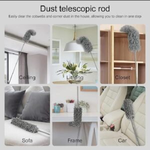Microfiber Duster  ExtensionPole with Cleaning Ceiling Fan High Ceiling