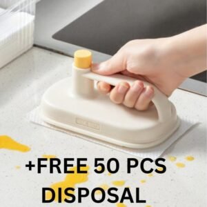 Kitchen Cleaning Magic Brush & Replaceable Disposable Cloth